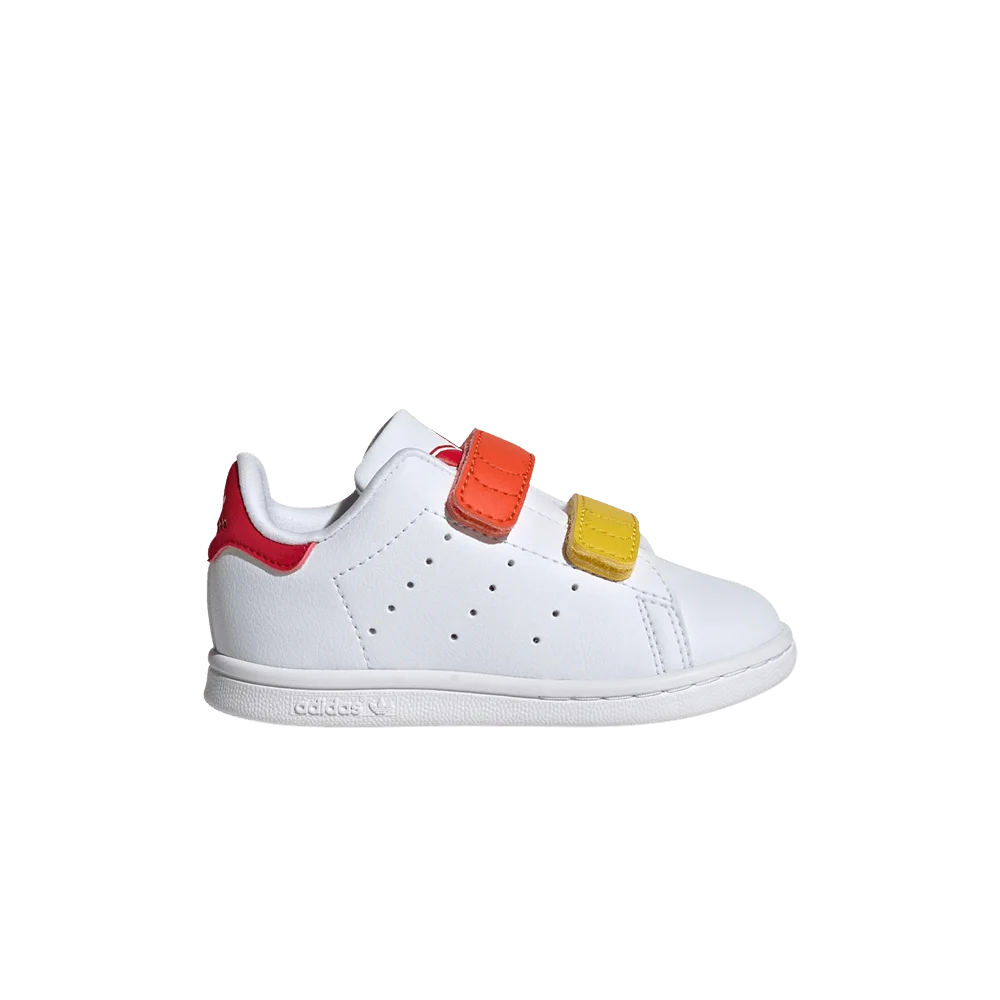 Кроссовки Adidas Stan Smith CF C I 'White Better Scarlet'