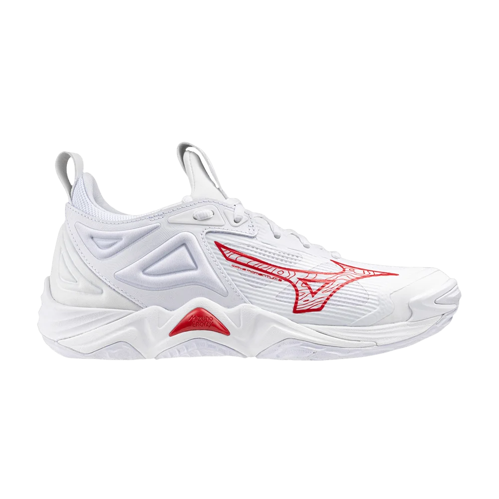 Кроссовки Mizuno Wmns Wave Momentum 3 'White Red'