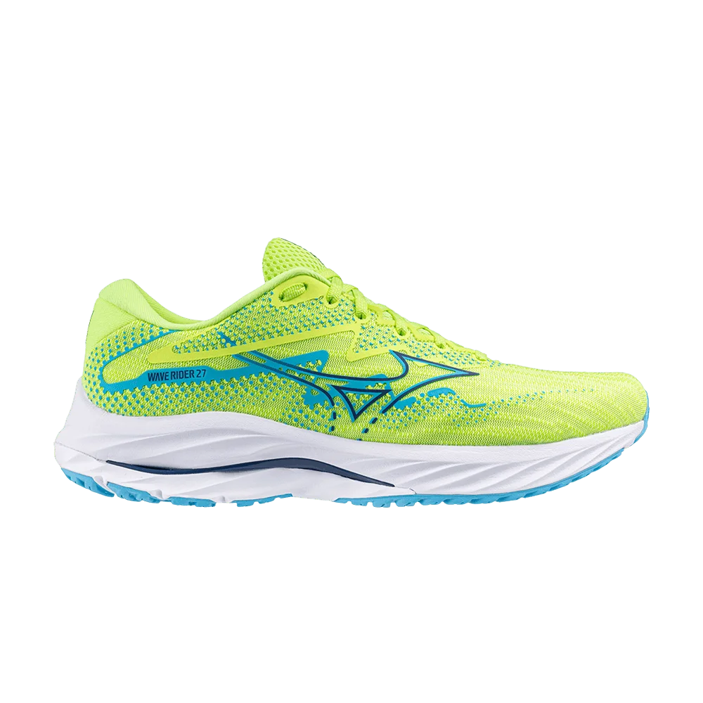 Кроссовки Mizuno Wave Rider 27 'Sharp Green Navy Peony'