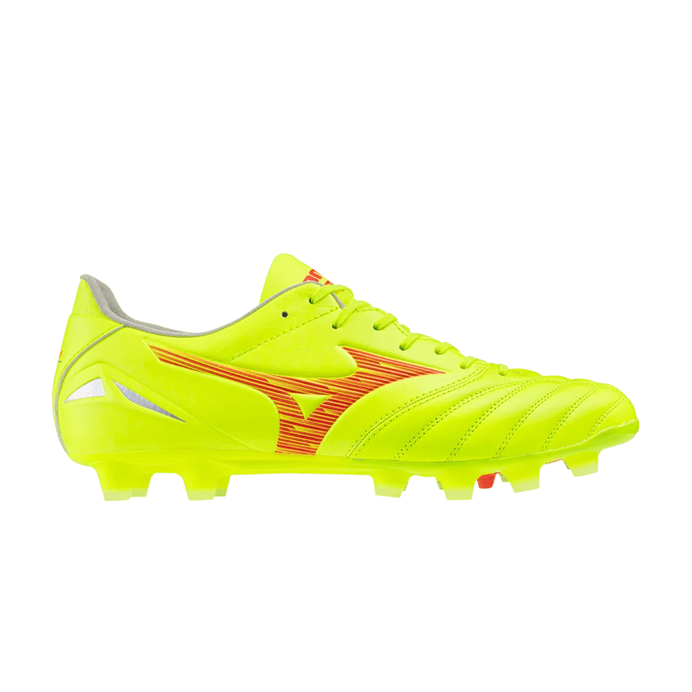 Кроссовки Mizuno Morelia Neo 4 Pro 'Safety Yellow Fiery Coral'