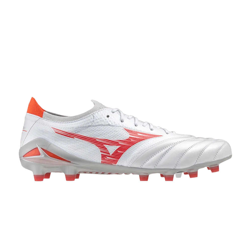 Кроссовки Mizuno Morelia Neo 4 Beta Elite 'White Radiant Red'