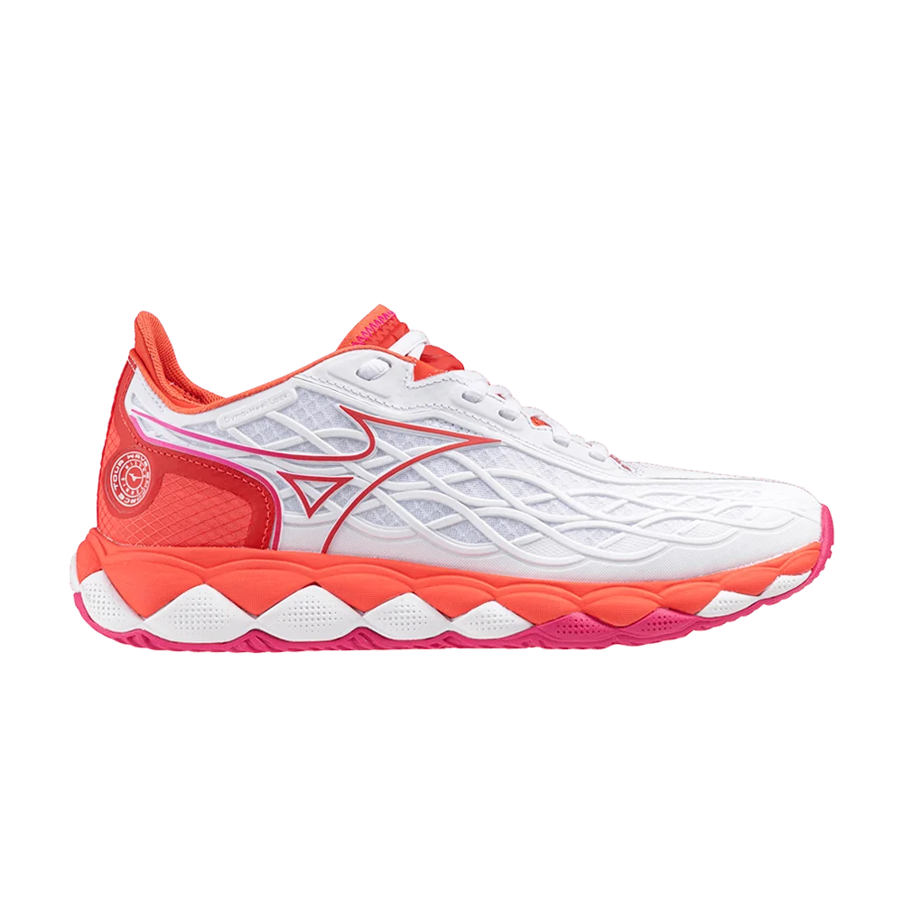 Кроссовки Mizuno Wmns Wave Enforce Tour AC 'White Radiant Red'