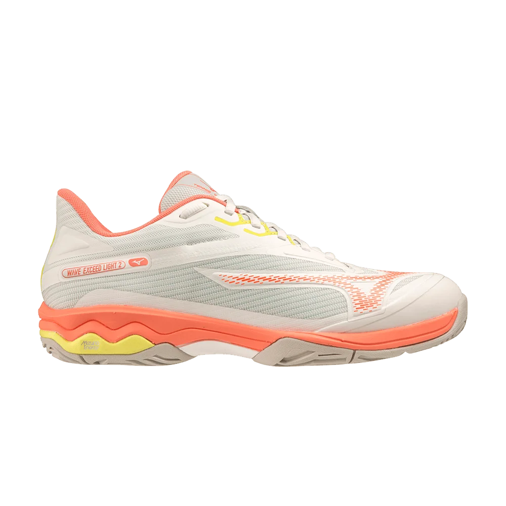Кроссовки Mizuno Wmns Wave Exceed Light 2 AC 'Snow White Fusion Coral'