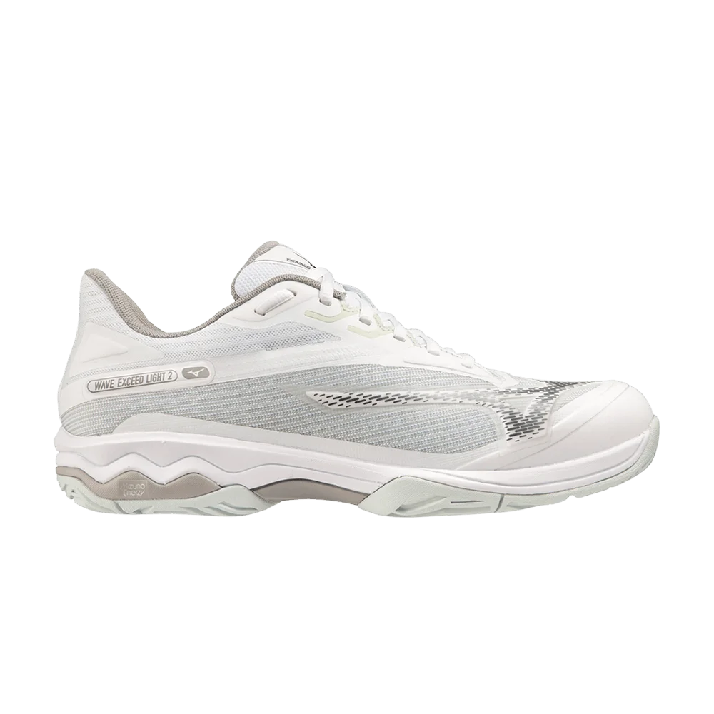 Кроссовки Mizuno Wmns Wave Exceed Light 2 AC 'White Metallic Grey'