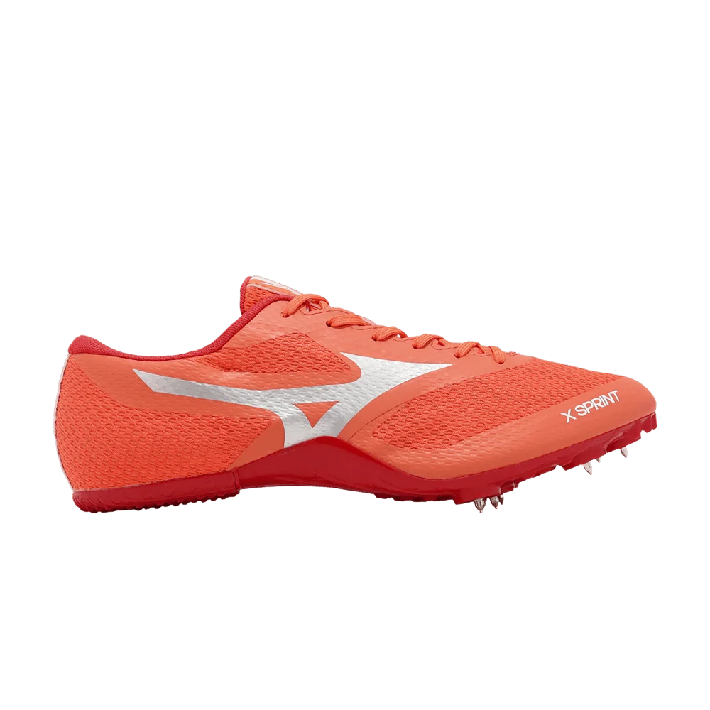Кроссовки Mizuno X Sprint 'Nasturtium Silver'