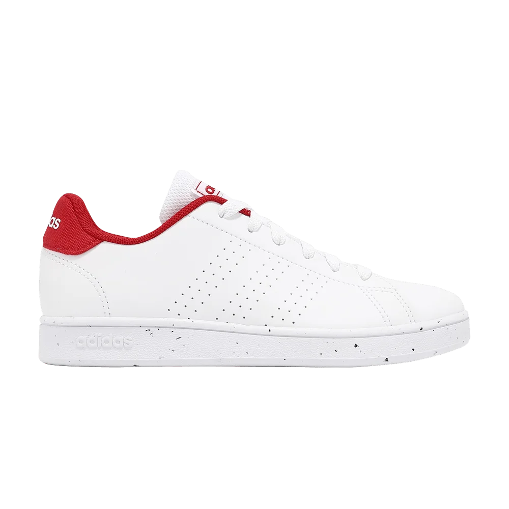 Кроссовки Adidas Advantage Court K 'White Scarlet'
