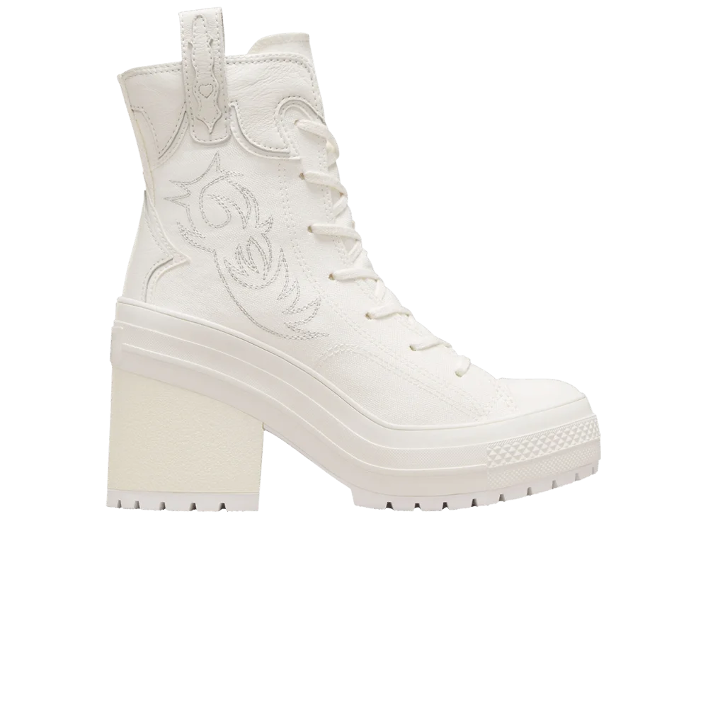 Кроссовки Converse Wmns Chuck 70 De Luxe Heel Platform High 'Western Embroidery'