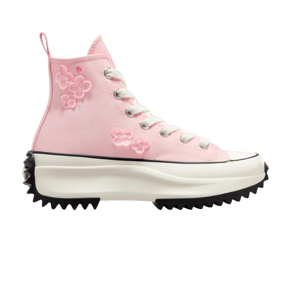 Кроссовки Converse Run Star Hike Platform High '3D Flowers'