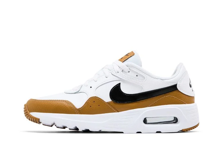 Кроссовки Nike Air Max SC Leather 'White Wheat Black'