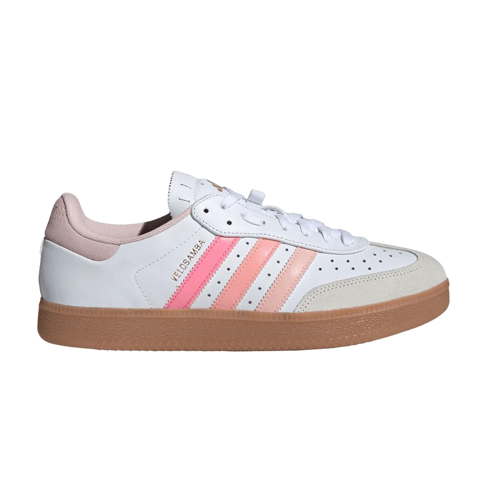 Кроссовки Adidas Velosamba Leather 'White Sandy Pink'