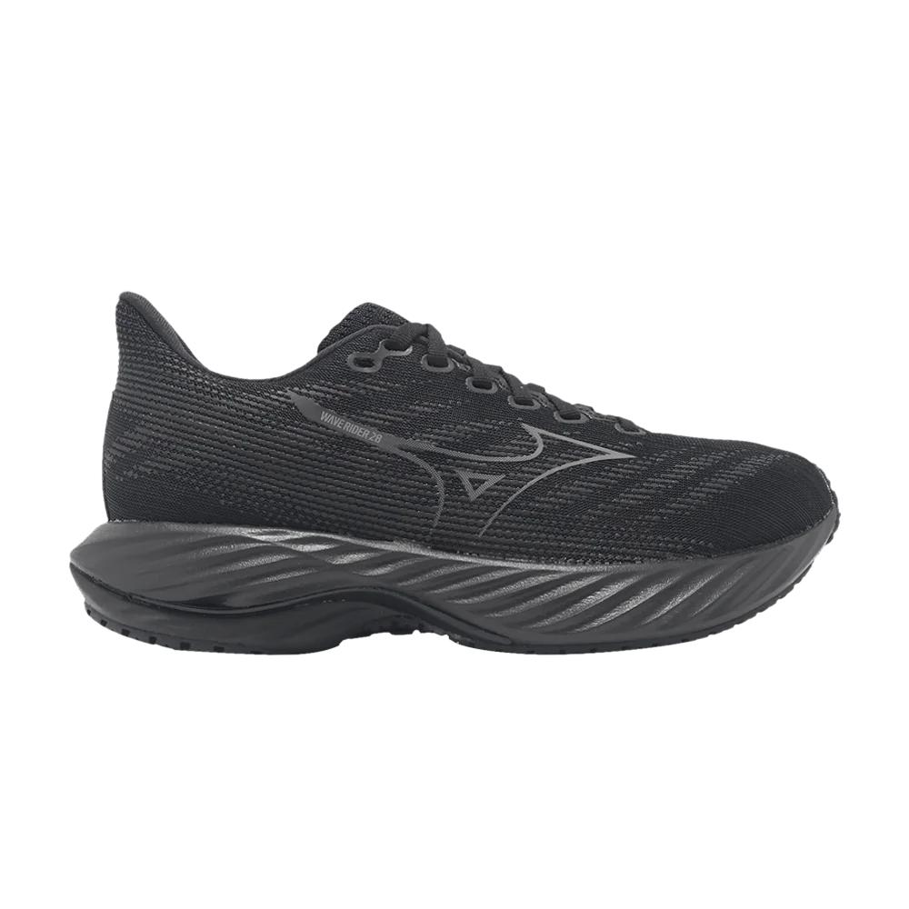 Кроссовки Mizuno Wmns Wave Rider 28 Wide 'Black Quiet Shade '