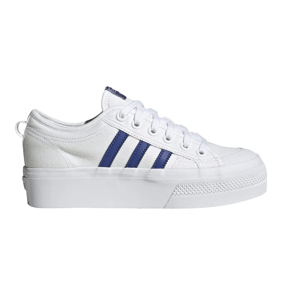 Adidas Wmns Nizza Platform 'White Semi Lucid Blue'