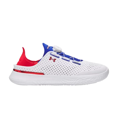 Under Armour SlipSpeed 'White Royal Red'