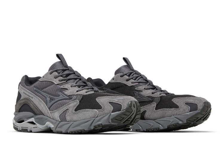 Slow Steady Club × Mizuno Wave Rider 10 Mizuno x Slow Steady Club Unisex Wave Rider 10 Grey Low Top