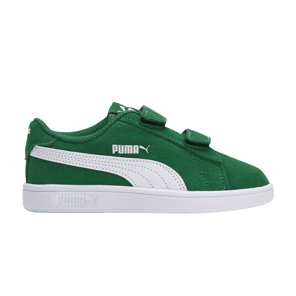 Кроссовки Puma Smash V2 Suede Little Kid 'Vine'