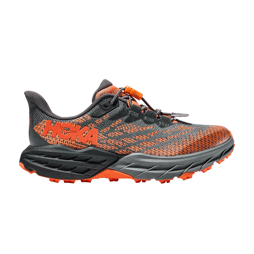 Кроссовки HOKA Speedgoat 5 Kids 'Castlerock Vibrant Orange'