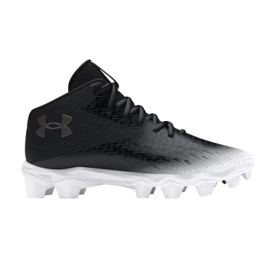 Under Armour Spotlight Franchise 4 RM Wide GS 'Black Metallic Gun Metal'