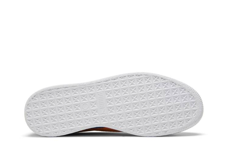 Кроссовки Puma Suede VTG Teams 'Black Burnt Red'