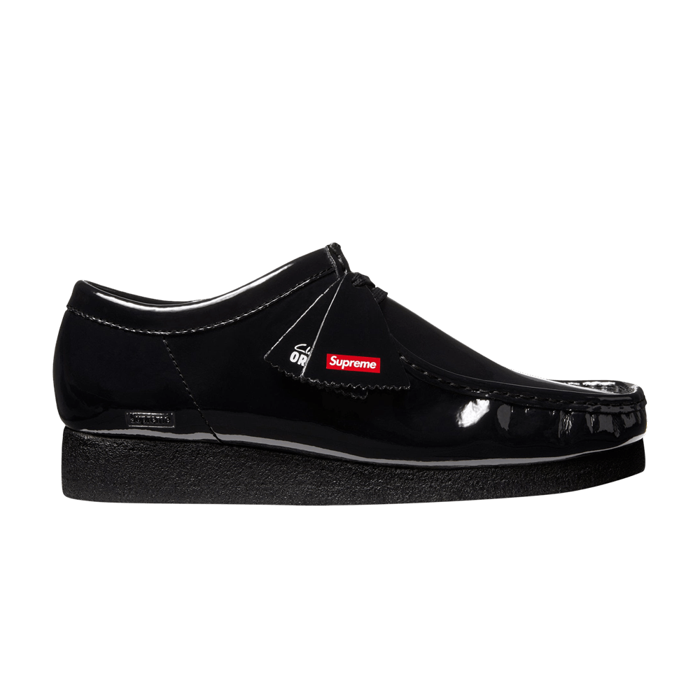 Кроссовки Clarks Supreme x Wallabee 'Patent Leather Pack - Black'
