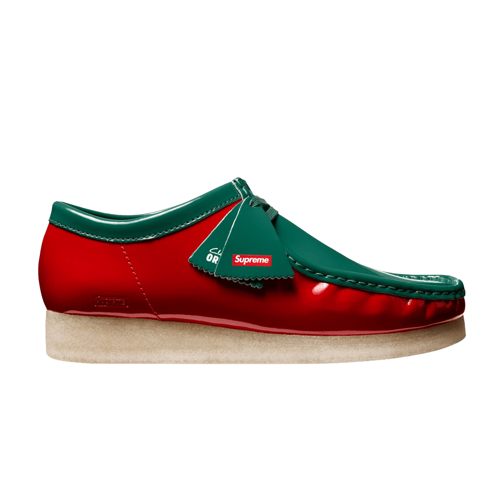 supreme-x-wallabee-patent-leather-pack-green-red-supwlbplp-grn-rd