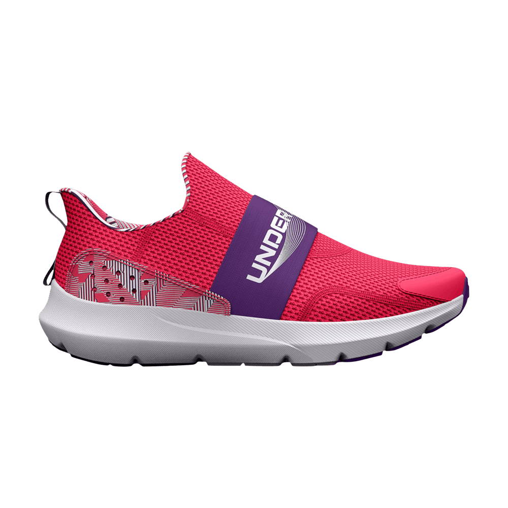 Кроссовки Under Armour Surge 3 Slip GS 'Pink Shock'