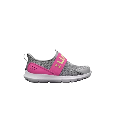 Under Armour Surge 3 Slip TD 'Halo Grey Rebel Pink'