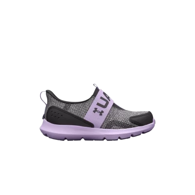 Under Armour Surge 3 Slip TD 'Jet Grey Nebula Purple'