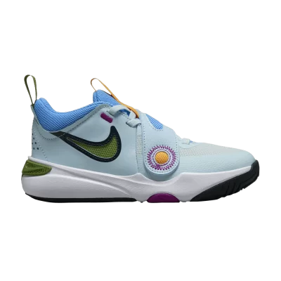 Nike Team Hustle D11 PS 'Glacier Blue Chlorophyll'