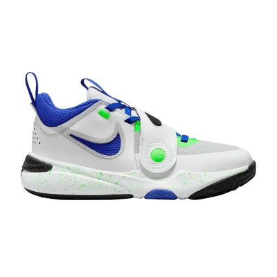 Nike Team Hustle D11 PS 'Green Strike Racer Blue'