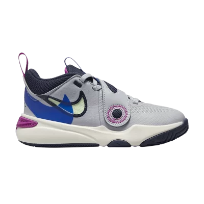 Nike Team Hustle D11 SE PS 'Wolf Grey Hyper Royal'