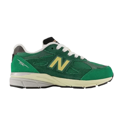 New Balance Teddy Santis x 990v3 Little Kid 'Green Gold'