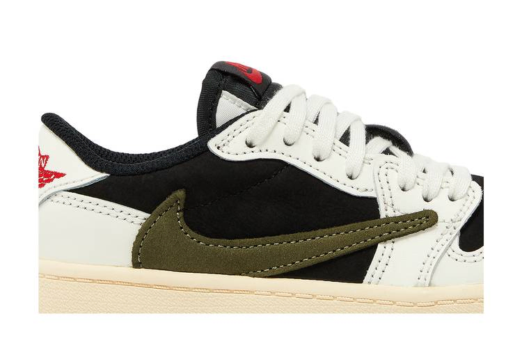 Кроссовки Travis Scott x Air Jordan 1 Retro Low OG SP PS 'Olive'