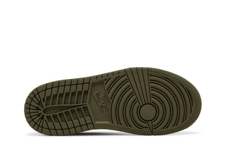 Кроссовки Travis Scott x Air Jordan 1 Retro Low OG SP PS 'Olive'