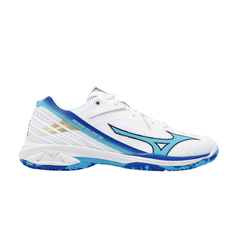 Кроссовки Mizuno Wave Claw 3 Wide 'White Pageant Blue'