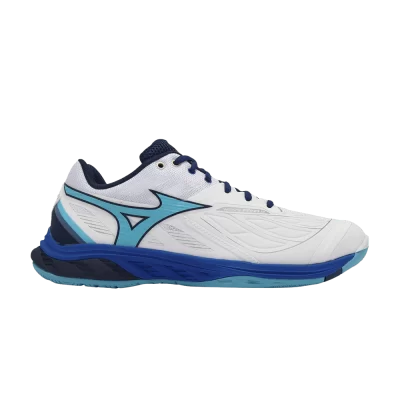 Mizuno Wave Fang 2 Wide 'White River Blue'