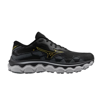 Mizuno Wave Horizon 7 2E Wide 'Black Citrus'