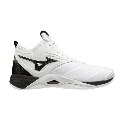 Mizuno Wave Momentum 2 Mid 'White Black'