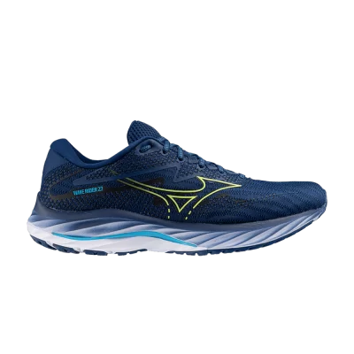 Mizuno Wave Rider 27 'Navy Peony Sharp Green'