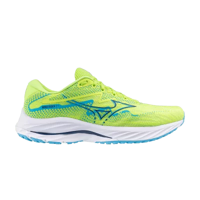 Mizuno Wave Rider 27 'Sharp Green Navy Peony'