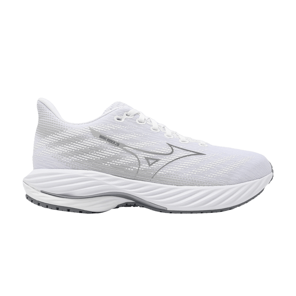 Кроссовки Mizuno Wave Rider 28 'Grey White'
