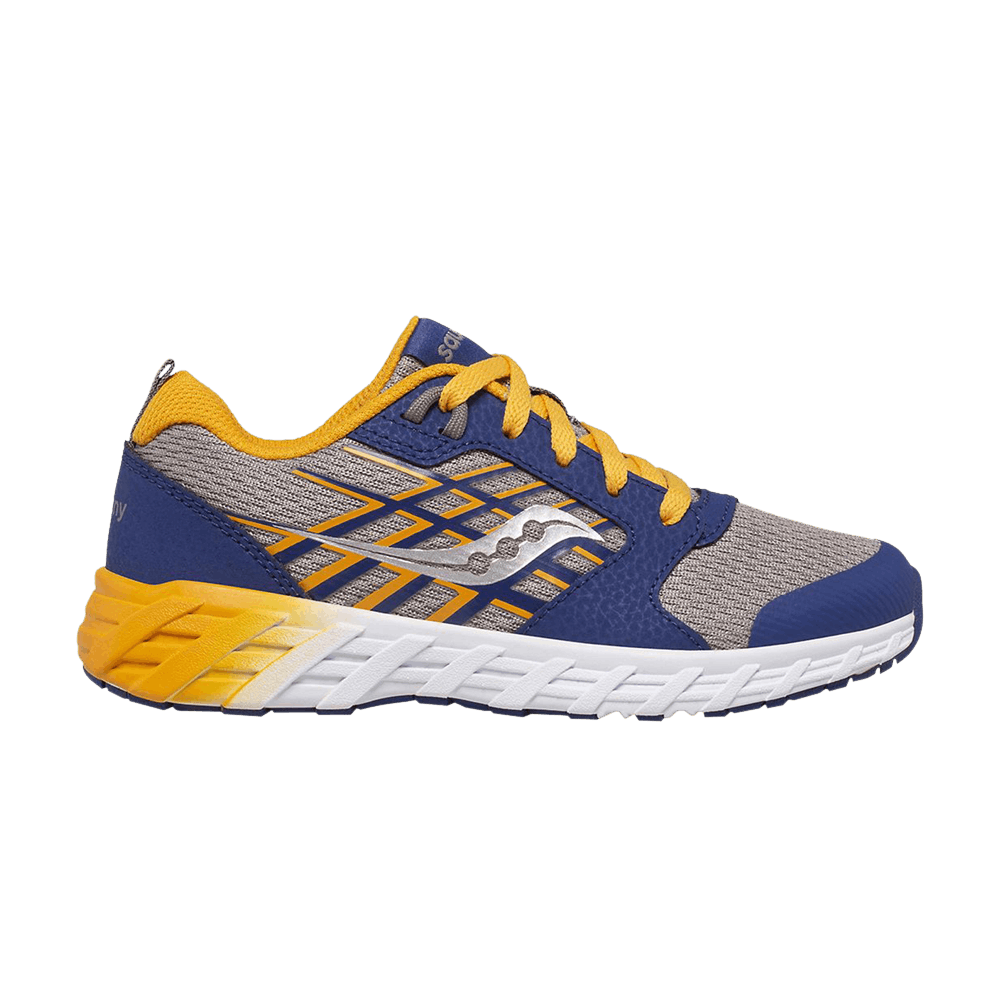 Кроссовки Saucony Wind 2.0 Lace Big Kid 'Navy Gold'