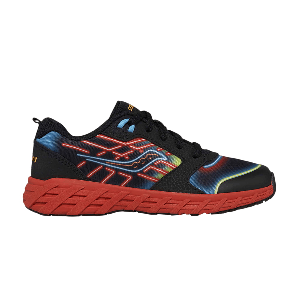 Кроссовки Saucony Wind 2.0 Lace Big Kid 'Neon Red'