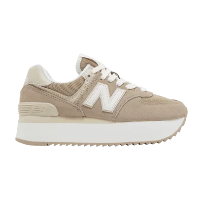 New Balance Wmns 574+ 'Driftwood Timberwolf'