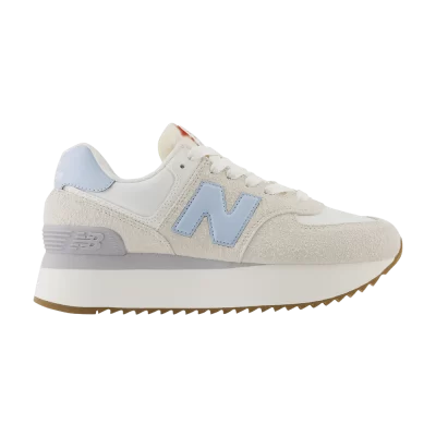 New Balance Wmns 574+ 'Moonbeam Light Chrome Blue'