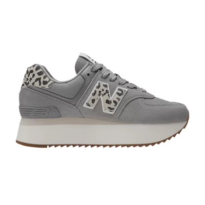 New Balance Wmns 574+ 'Shadow Grey Leopard'