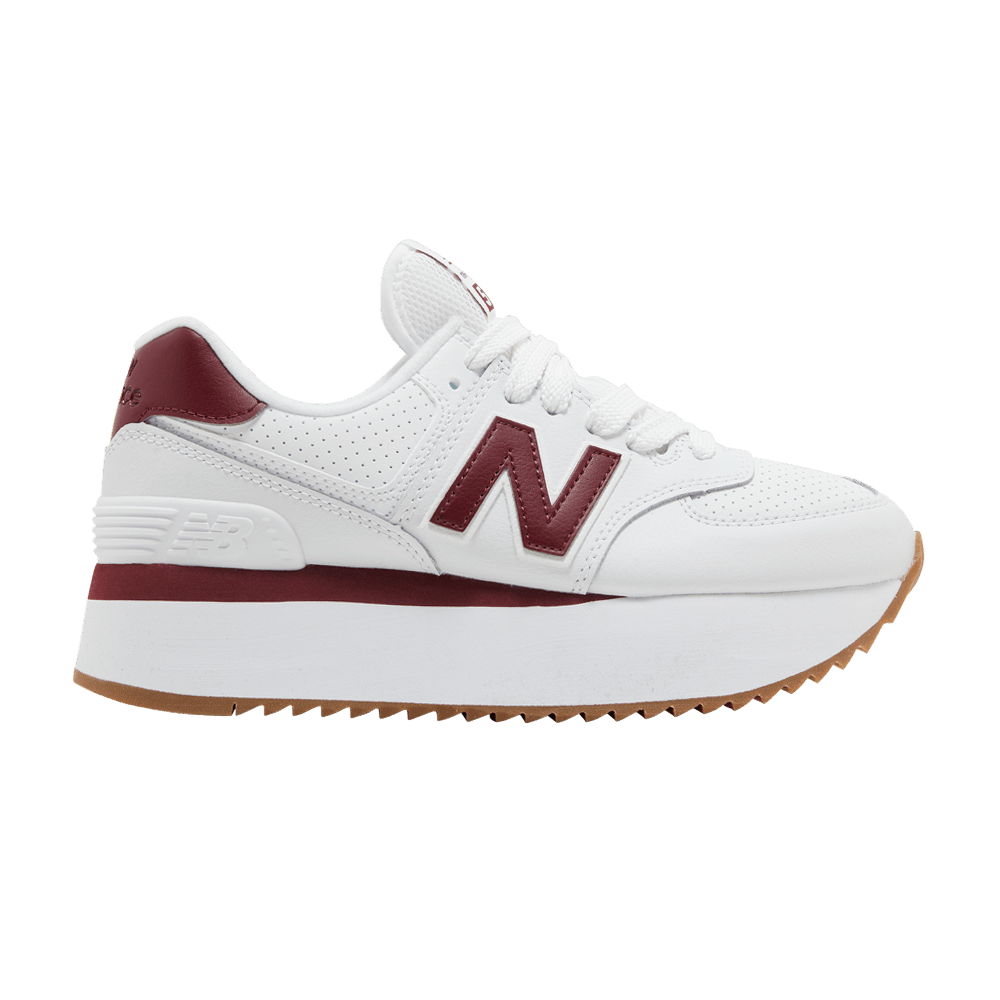 New balance 574 burgundy damen online