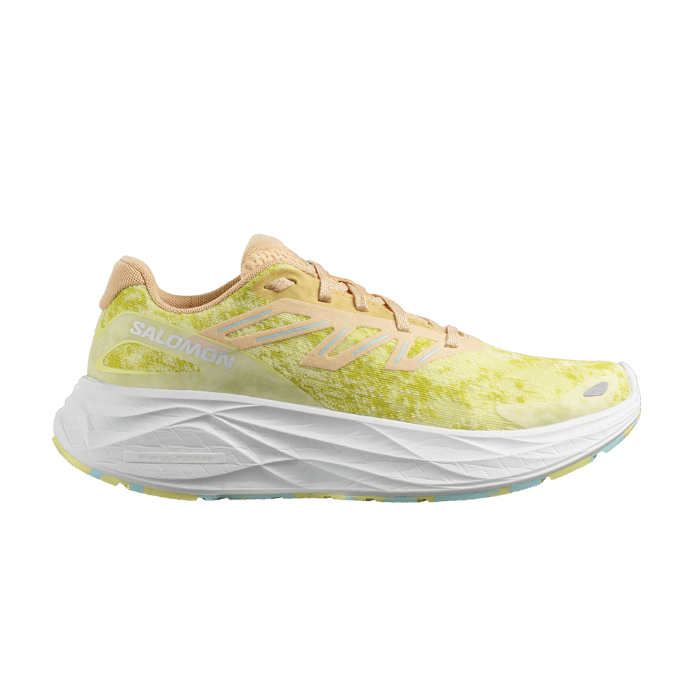 Кроссовки Salomon Wmns Aero Glide 2 'Sunny Lime Peach Quartz'
