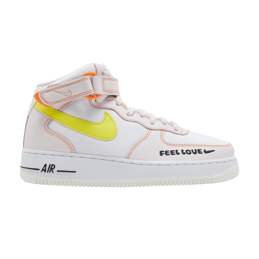 Кроссовки Nike Wmns Air Force 1 '07 Mid 'Feel Love'