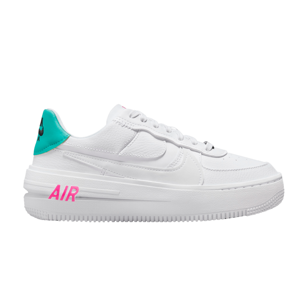 Кроссовки Nike Wmns Air Force 1 PLT.AF.ORM 'White Jade Pink'