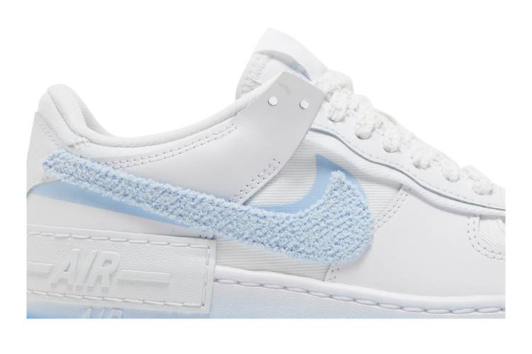 Кроссовки Nike Wmns Air Force 1 Shadow 'Chenille Swoosh - Blue Tint'